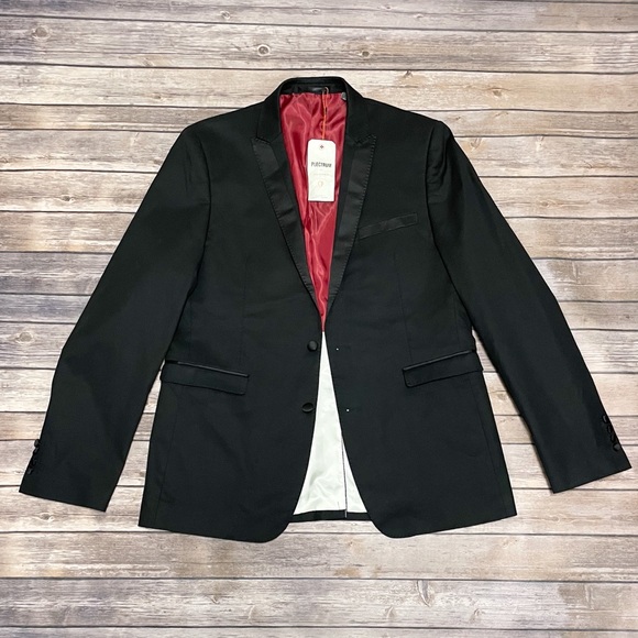 Ben Sherman Plectrum 2 Button Blazer Suit Jacket - Picture 2 of 13